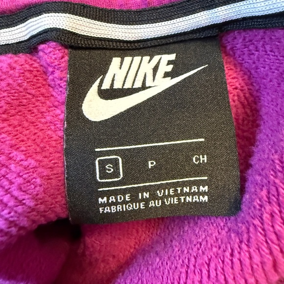 Fuschia Pink Nike Pullover Hoodie Women’s Small - Picture 5 of 5